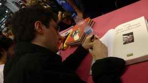 Luis Durán en el Salón del Cómic de Barcelona