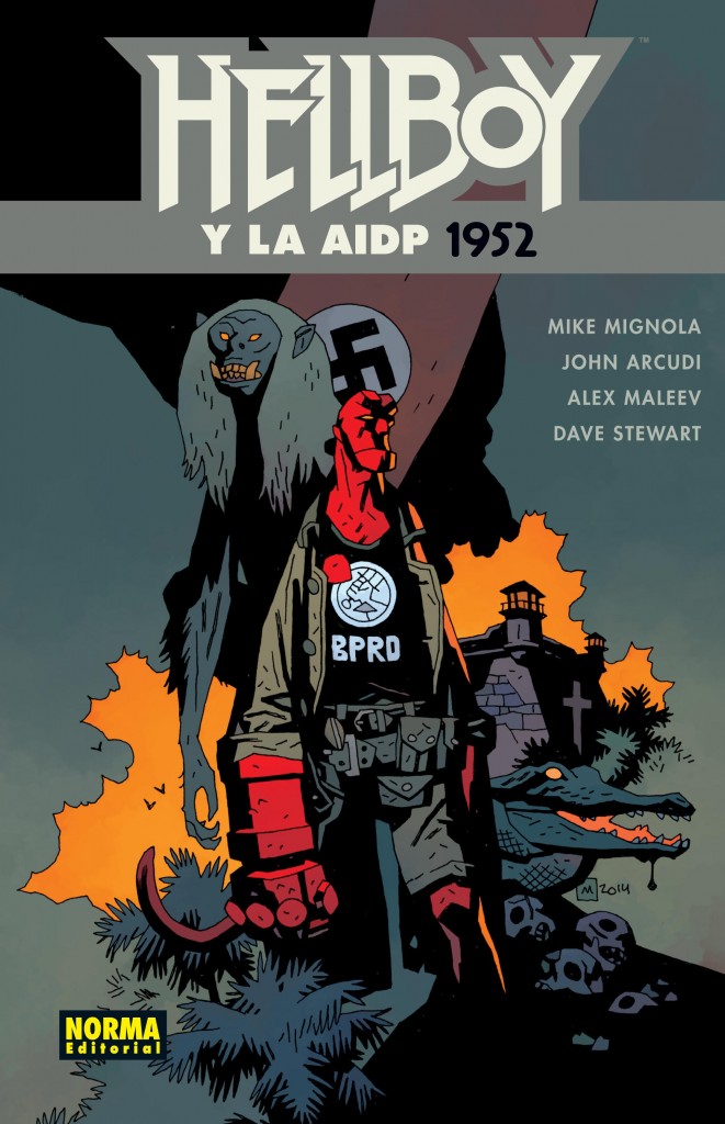 HELLBOY Y LA AIDP 1952 - Portada