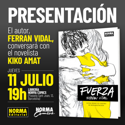 Presentación de 'FUERZA' con Ferran Vidal en Barcelona