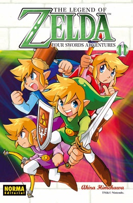 THE LEGEND OF ZELDA 08: FOUR SWORDS ADVENTURES vol. 1