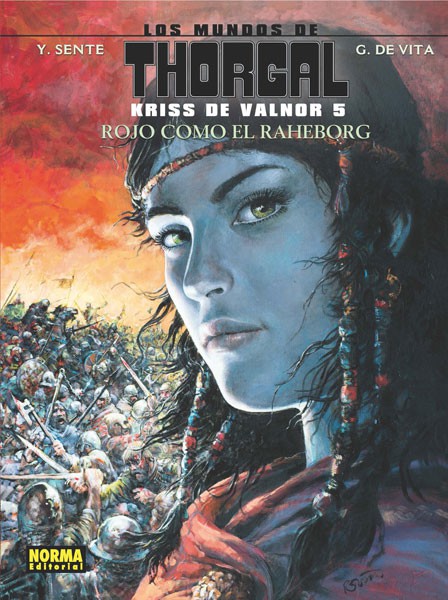 LOS MUNDOS DE THORGAL. KRISS DE VALNOR 5. ROJO COMO EL RAHEBORG