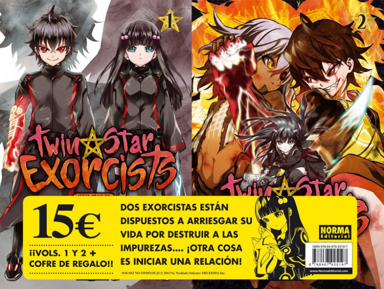 PACK DE LANZAMIENTO TWIN STAR EXORCISTS