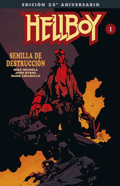 HELLBOY: SEMILLA DE DESTRUCCIÓN (EDICIÓN GIGANTE ESPECIAL 25 ANIVERSARIO)