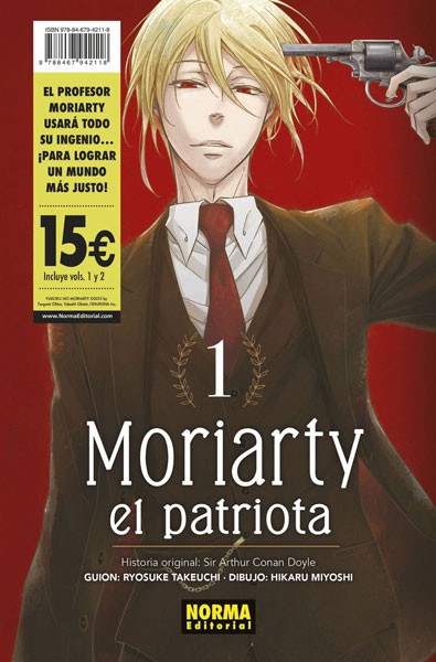 PACK DE INICIACIÓN MORIARTY EL PATRIOTA