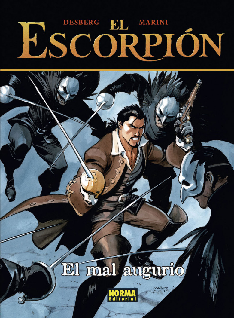 EL ESCORPIÓN 12. EL MAL AUGURIO (CARTONÉ)