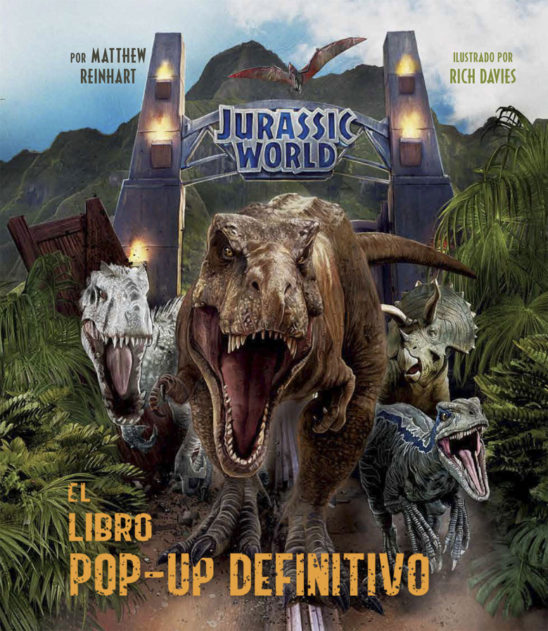 JURASSIC WORLD: EL LIBRO POP-UP DEFINITIVO