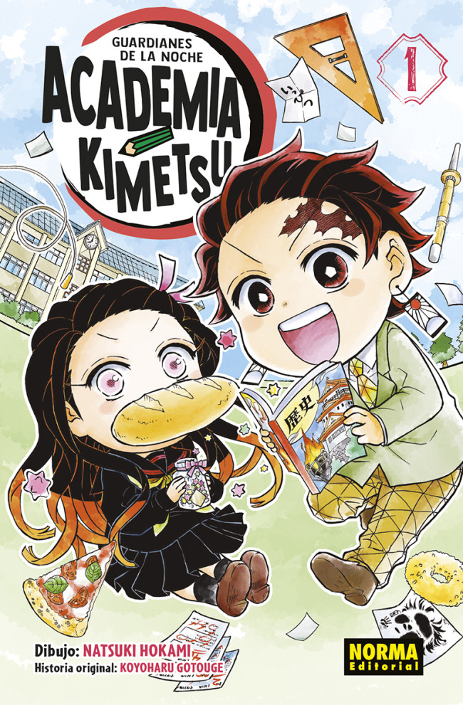 GUARDIANES DE LA NOCHE. ACADEMIA KIMETSU 1