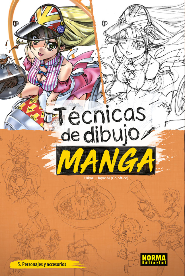 TÉCNICAS DE DIBUJO MANGA 5: PERSONAJES Y ACCESORIOS