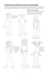 TÉCNICAS DE DIBUJO MANGA 2. CÁNONES Y PROPORCIONES